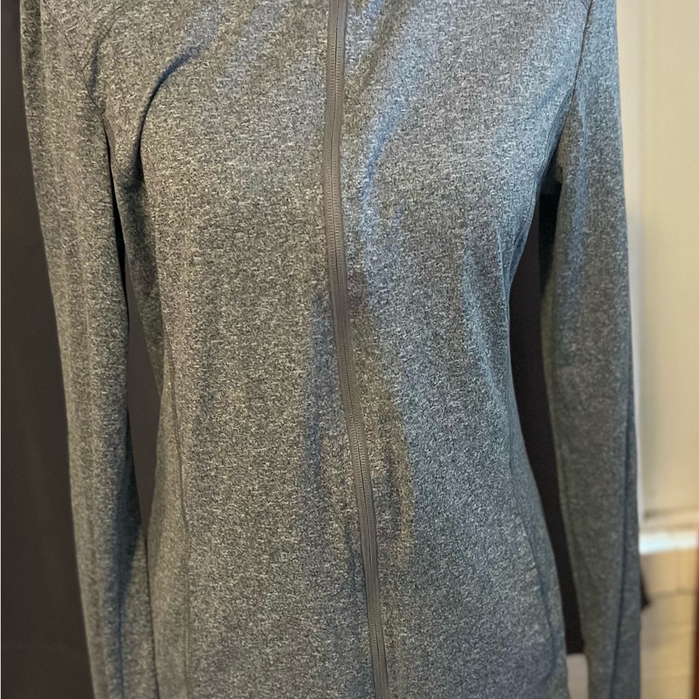 Danskin Now Charcoal Full-Zip Jacket
